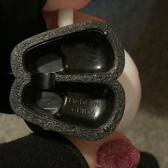 Vintage Wind-Up Snowman Toy With Top Hat 2.75" Open Mouth WORKS - Picture 3 of 4